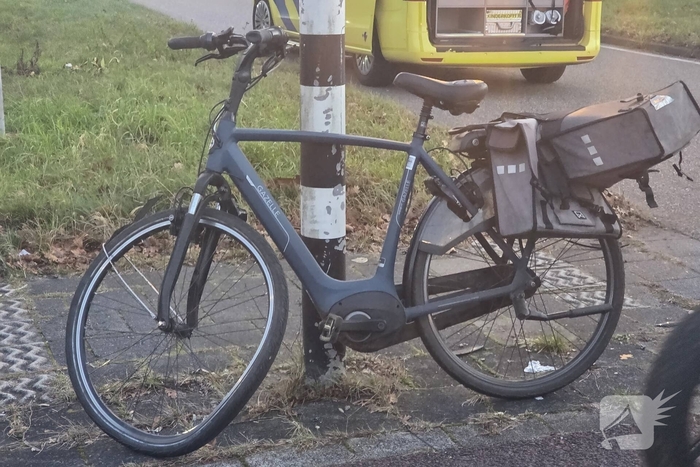 Fietser gewond bij aanrijding met voertuig