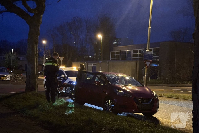 Fatbike en personenwagen botsen op elkaar