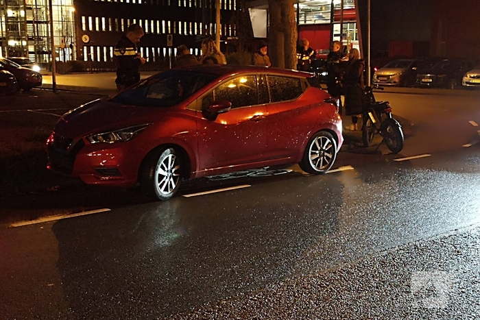 Fatbike en personenwagen botsen op elkaar