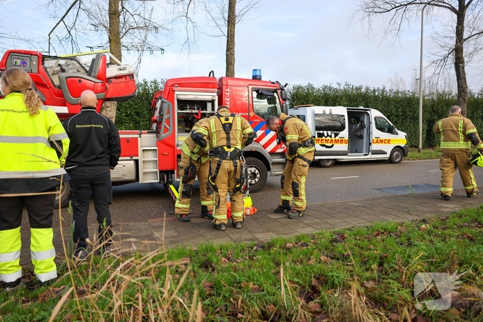 Kattenredding leidt tot tijdelijke verkeershinder