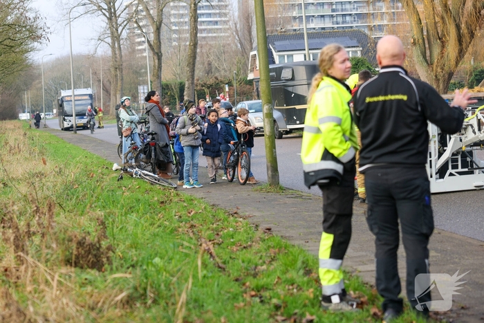 Kattenredding leidt tot tijdelijke verkeershinder