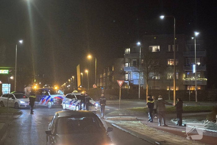 Fietser gewond bij botsing bij rotonde