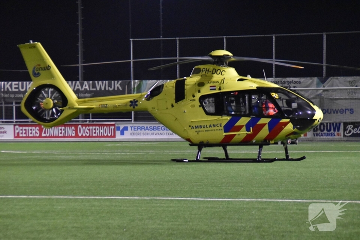 Ongeval met letsel leidt tot spoedtransport naar ziekenhuis