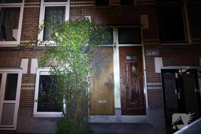 Explosie veroorzaakt schade aan deur