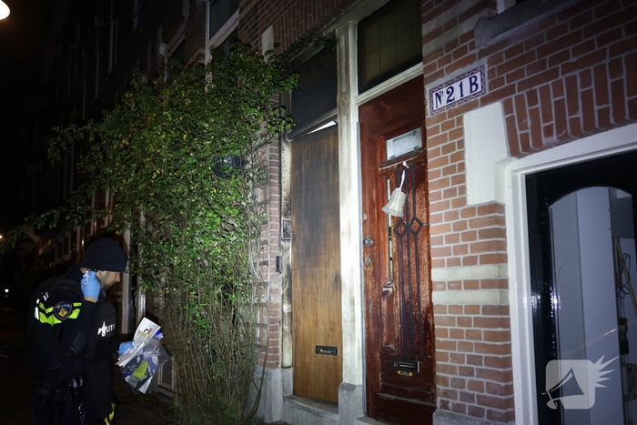 Explosie veroorzaakt schade aan deur