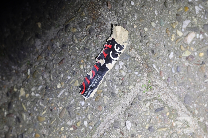 Explosie veroorzaakt schade aan deur