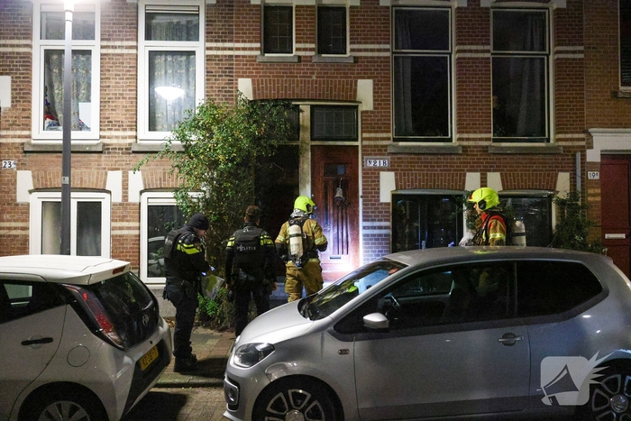 Explosie veroorzaakt schade aan deur