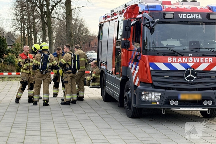 Gaslek na ongeval bij graafwerkzaamheden