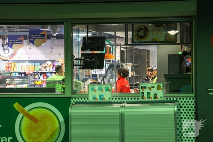 Mislukte overval op tankstation