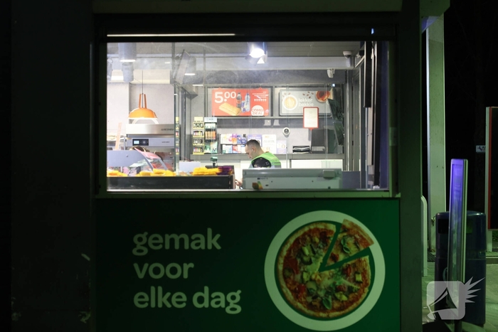 Mislukte overval op tankstation