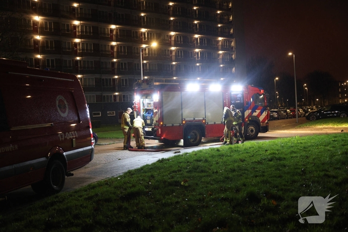 Auto's zwaar beschadigd door brand
