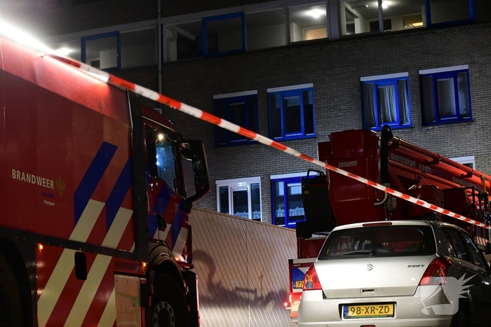 Keukenbrand in flatwoning