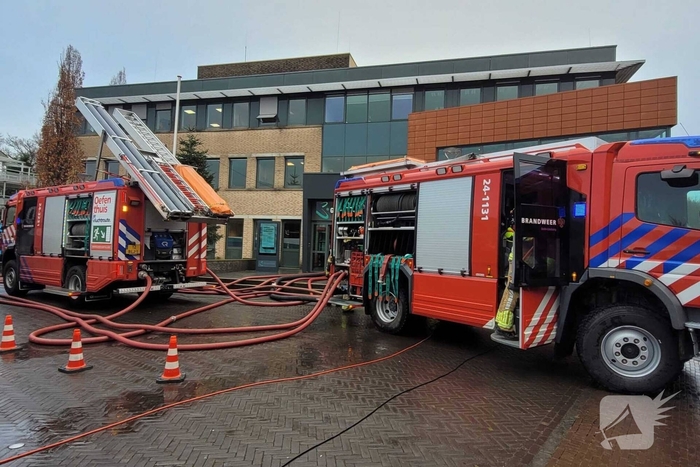 Brandweer ingezet voor wateroverlast in gemeentehuis