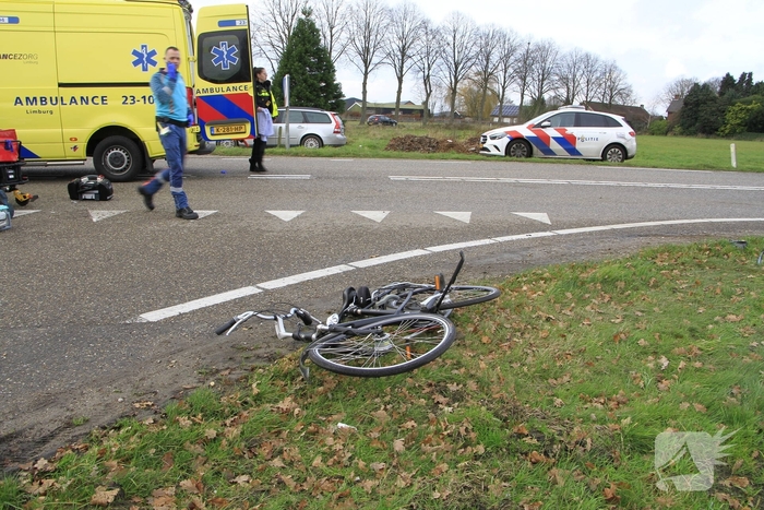 Fietser zwaar gewond bij ongeval met auto