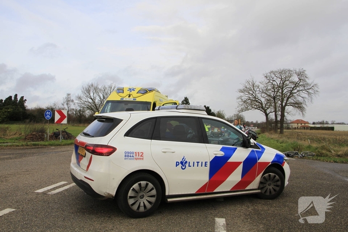 Fietser zwaar gewond bij ongeval met auto