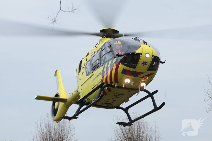 Medische noodsituatie leidt tot traumahelikopter