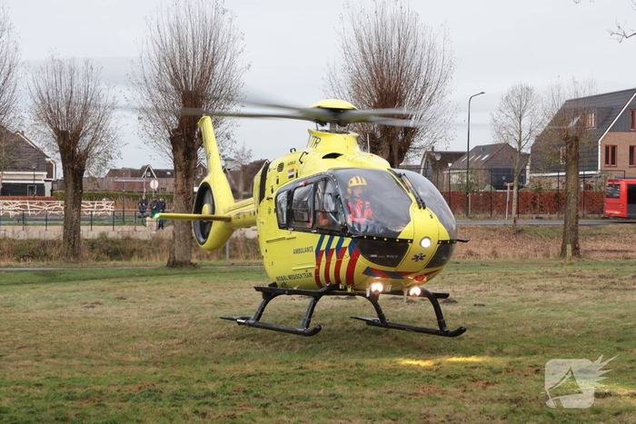 Medische noodsituatie leidt tot traumahelikopter