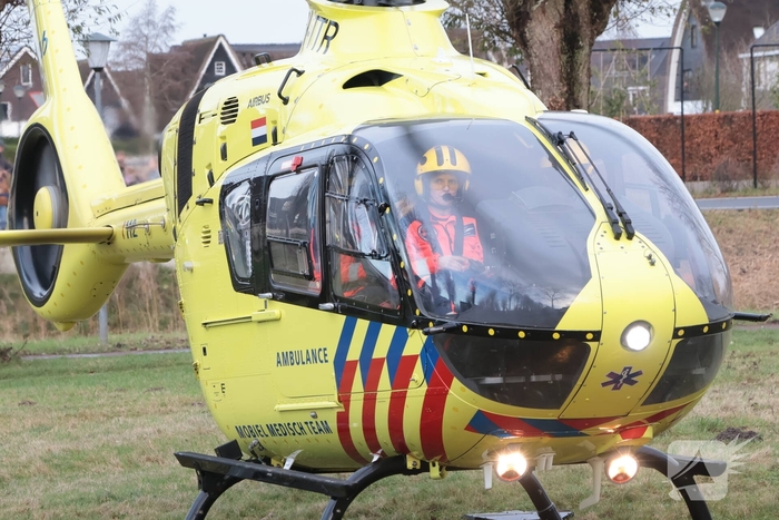 Medische noodsituatie leidt tot traumahelikopter