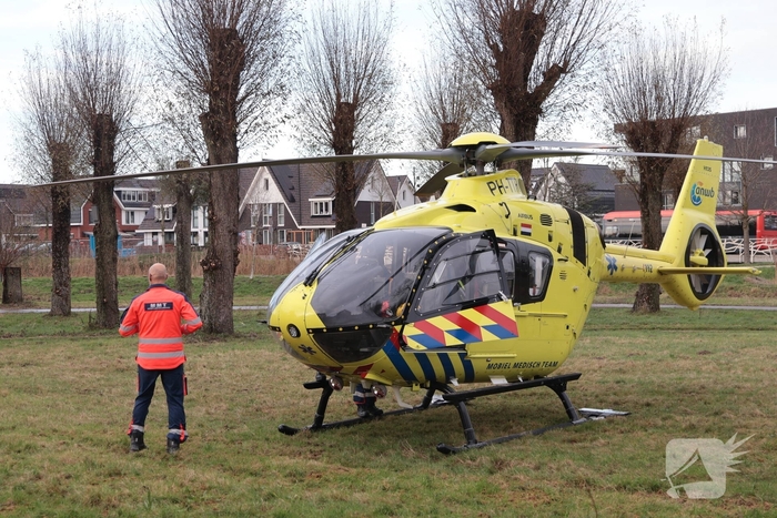 Medische noodsituatie leidt tot traumahelikopter
