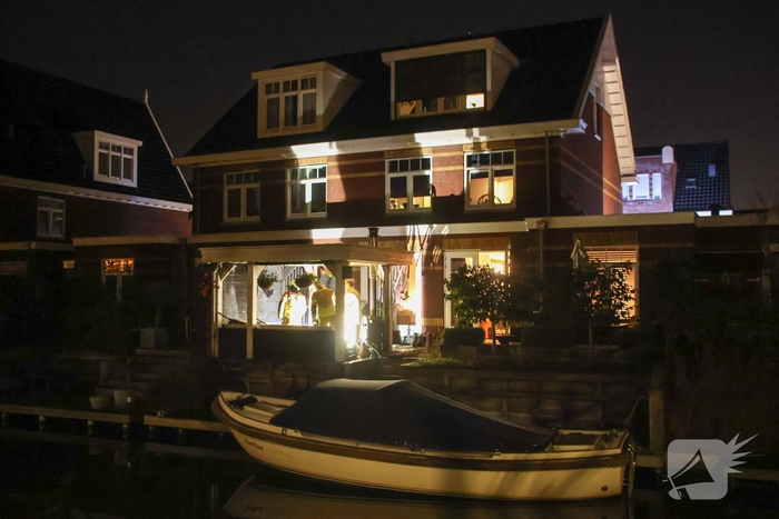 Brand in veranda zorgt voor schade