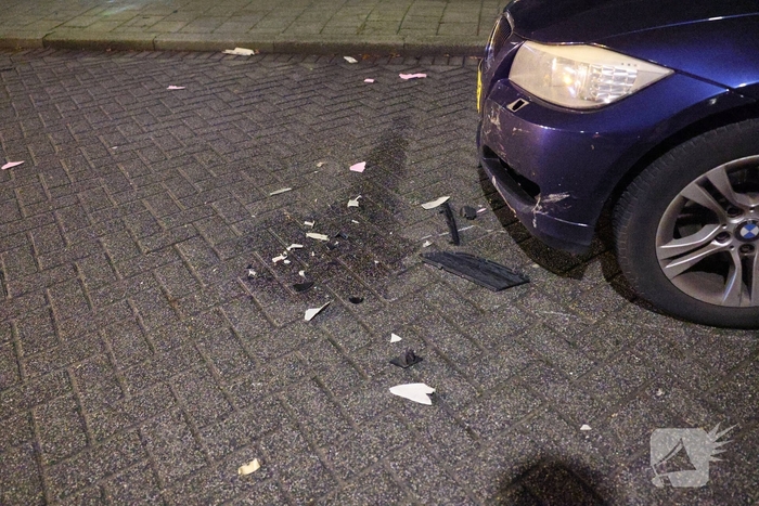 Scooter vol aangereden door auto bij ongeval