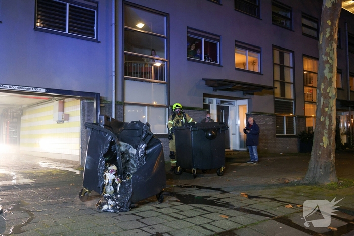 Brand in opslagruimte roept herinneringen aan eerdere explosie op