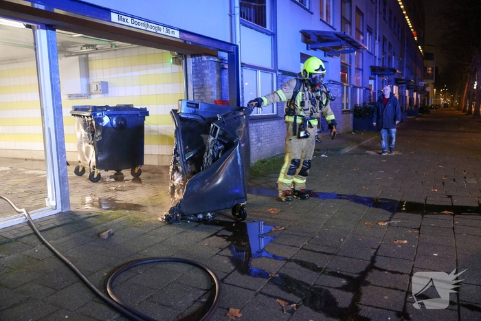 Brand in opslagruimte roept herinneringen aan eerdere explosie op