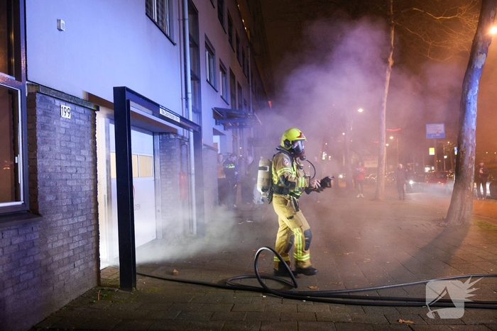 Brand in opslagruimte roept herinneringen aan eerdere explosie op