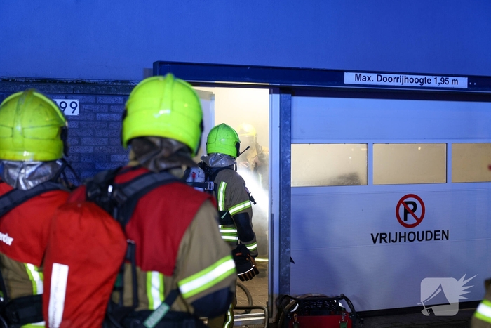 Brand in opslagruimte roept herinneringen aan eerdere explosie op