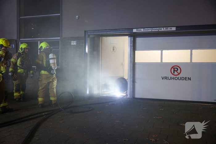 Brand in opslagruimte roept herinneringen aan eerdere explosie op
