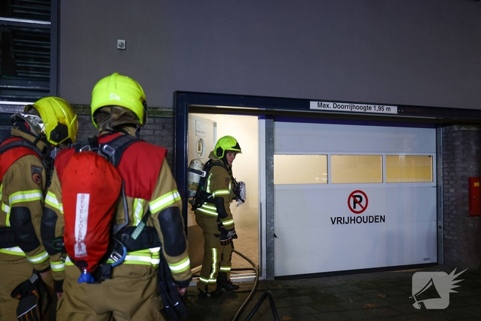 Brand in opslagruimte roept herinneringen aan eerdere explosie op