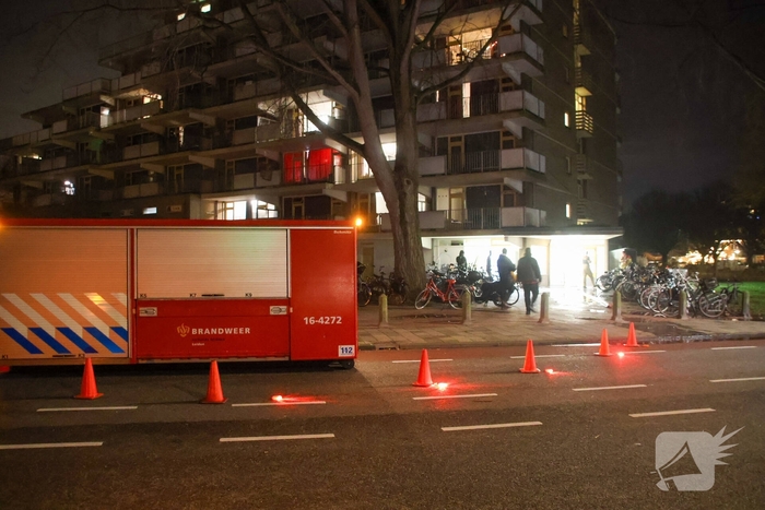 Meerdere woningen onder water door leidingbreuk