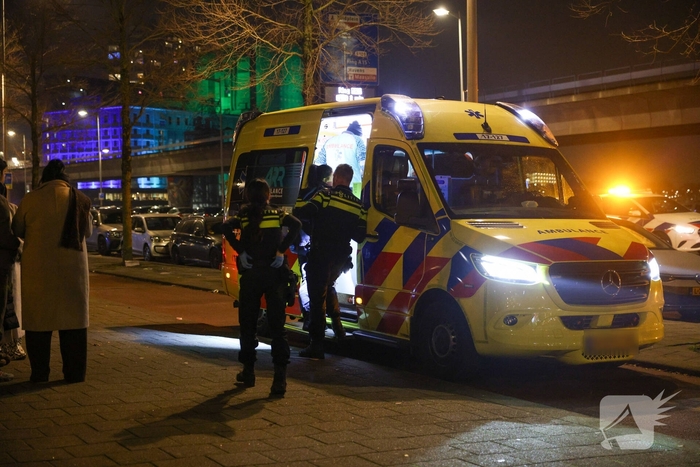 Voetganger gewond na aanrijding met bezorger