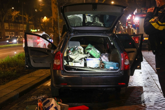 Brand in auto leidt tot onderzoek