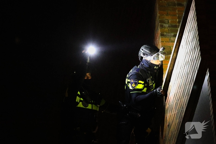 Grote politie-inzet na incident met vermoedelijk relationeel geweld