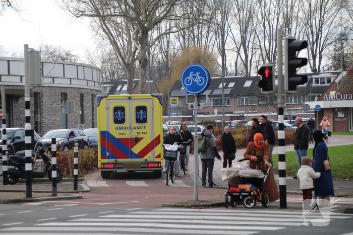 Aanrijding tussen scooters met lichte schade