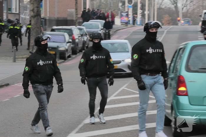 Politieactie leidt tot ontruiming van pand