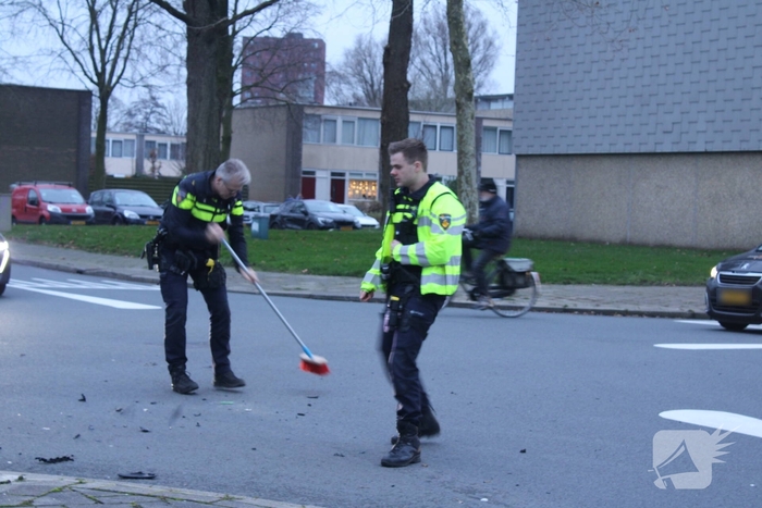 Ongeval door voorrangsfout
