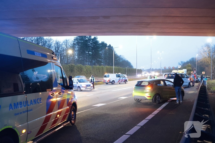 Rijksweg A1 L 25,2 112 melding Laren 