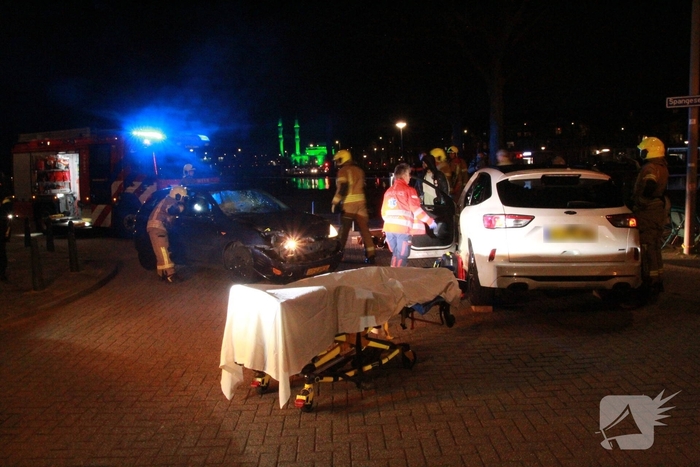 Zware aanrijding met meerdere gewonden