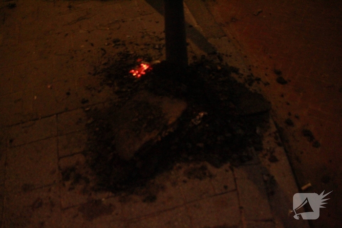 Brand en vuurwerk zorgen voor onveilige situatie