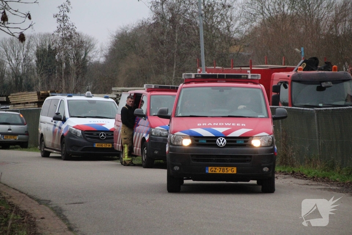Brand in schoorsteen woning vergt brandweerinzet