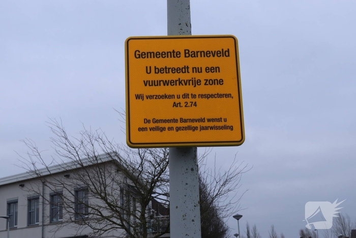 Gemeente plaatst borden vuurwerkvrije zones bij zorginstellingen