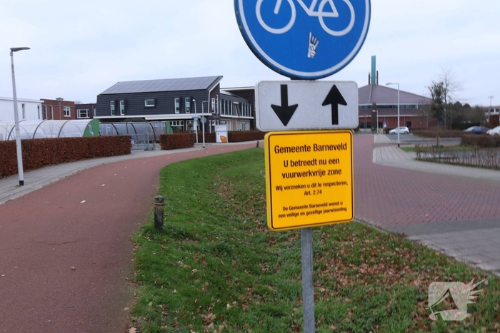 Gemeente plaatst borden vuurwerkvrije zones bij zorginstellingen