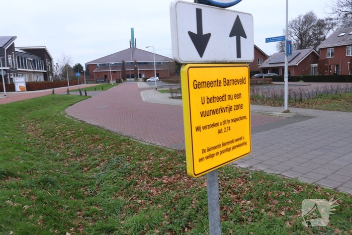 Gemeente plaatst borden vuurwerkvrije zones bij zorginstellingen