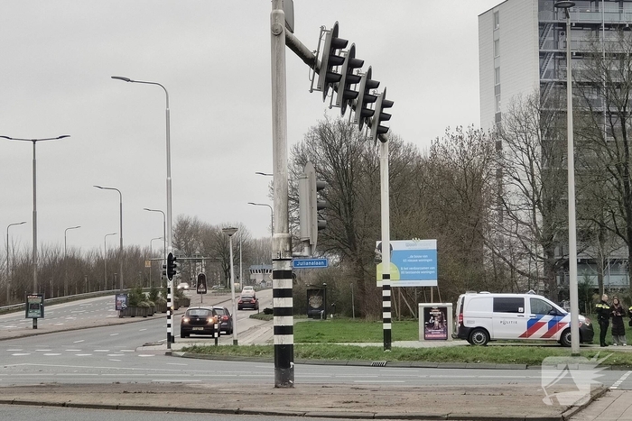 Fietser en auto betrokken bij ongeval