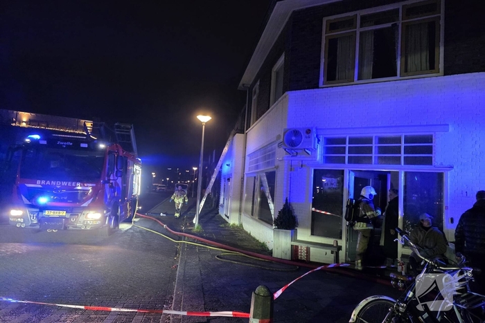 Brand in Zwolle leidt tot snelle opschaling
