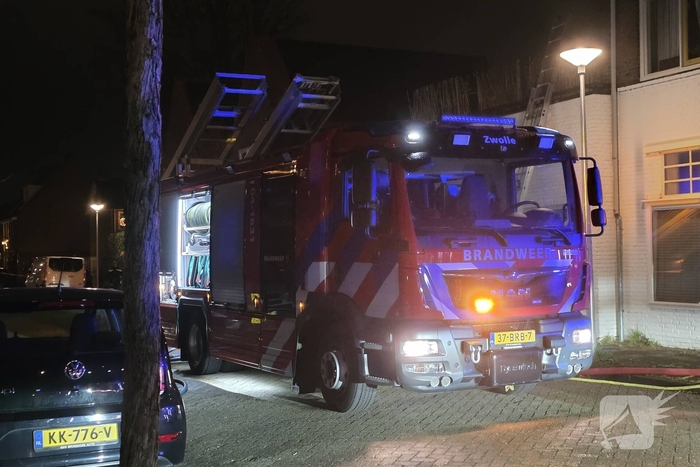 Brand in Zwolle leidt tot snelle opschaling