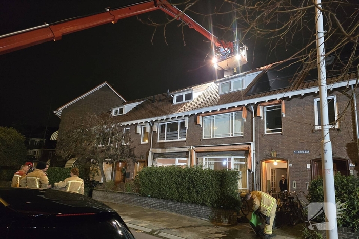 Schoorsteenbrand snel onder controle