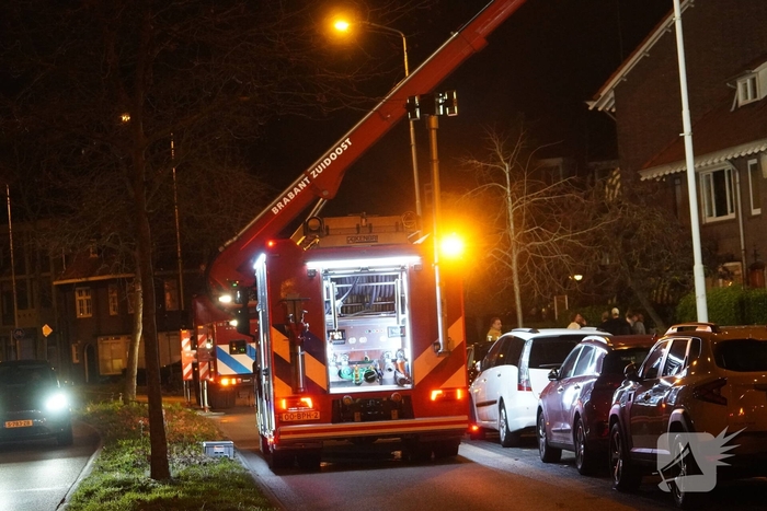 Schoorsteenbrand snel onder controle